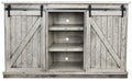 American Heartland MFG. 68  Tall Quaint TV Stand, Rustic Dela Verria