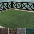 iCustomRug Indoor/Outdoor Turf Carpet & Rugs, Sythentic Grass in Lawn Green 12X22 Low Pile Artificial Grass with Bound Pre-Fin