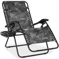 Best Choice Products Oversized Zero Gravity Chair, Folding Outdoor Patio Lounge Recliner w/Cup Holder Accessory Tray, Pillow - C