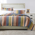 Greenland Home 100% Cotton Fashion Quilt Collection, Prewashed, Reversible Quilt Set, 3-Piece Full/Queen, Katy