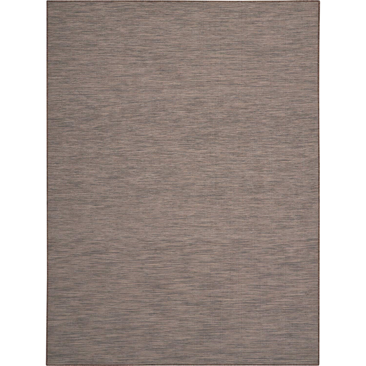 Nourison Positano Indoor-Outdoor Natural 6 x 9 Area Rug, Easy Cleaning, Non Shedding, Bed Room, Living Room, Dining Room, Back