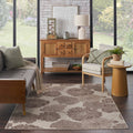 Nourison Garden Oasis Indoor/Outdoor Natural 6 x 9 Area Rug, Easy Cleaning, Non Shedding, Bed Room, Living Room, Dining Room, 
