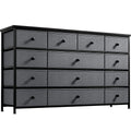 EnHomee Dresser TV Stand for 55 TV with 13 Drawers, Wide Dresser for Bedroom, Large Dressers & Chest of Drawers for Bedroom Livi
