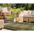 Liora Manne Marina Indoor/Outdoor Power Loomed Synthetic Blend Low Profile Area Rug - Traditional Geometric Casual Southwestern 
