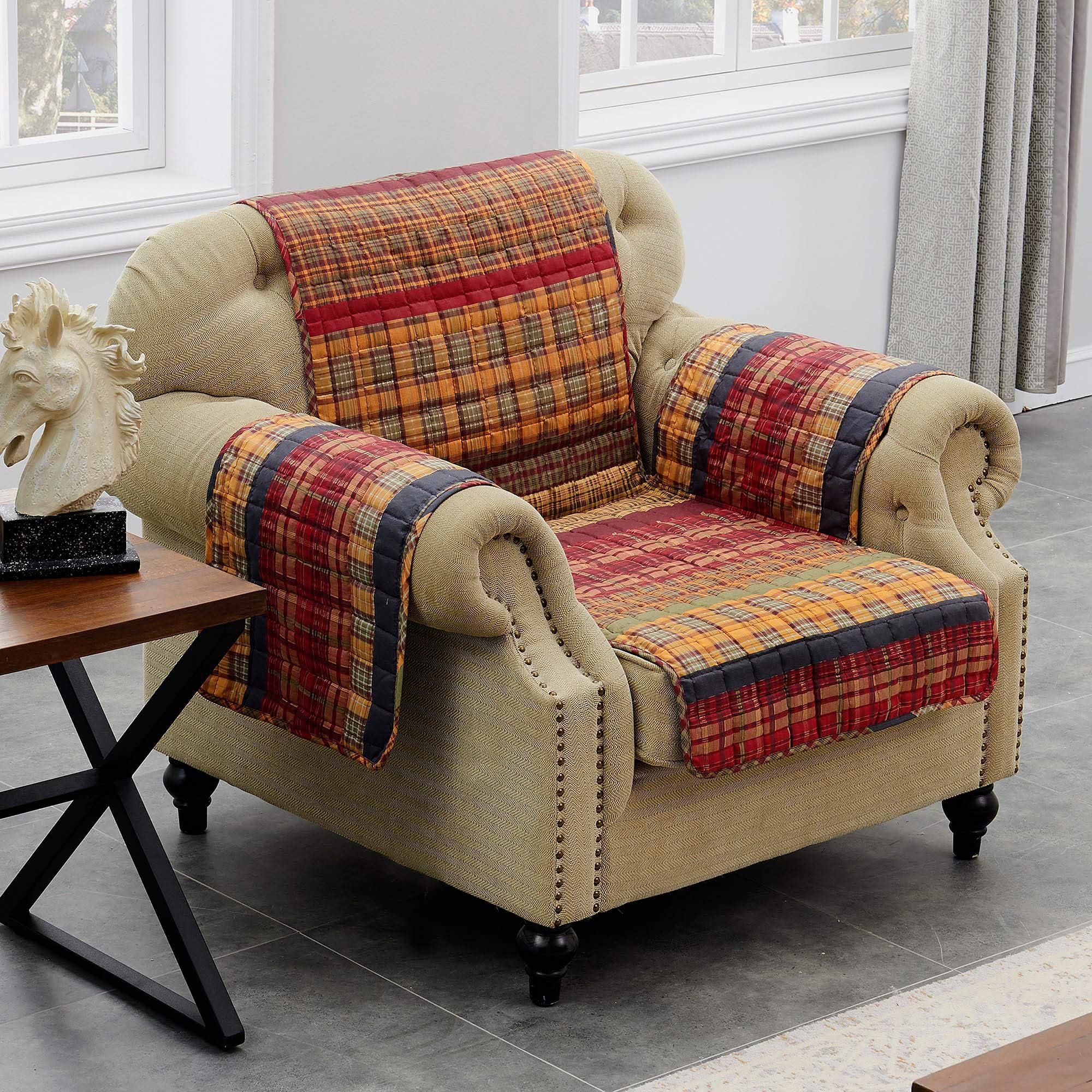 Barefoot Bungalow Gold Rush Slipcover, Arm Chair, Multi Color