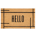 Calloway Mills 107403048 Modern Natural Hello Doormat 30 x 48 (30 x 48)
