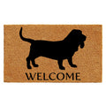 Calloway Mills AZ105732436 Basset Hound Doormat, 24 x 36, Natural/Black