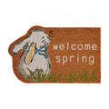 Mud Pie Bunny Coir Door Mat; 17 3/4 x 29