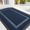 OLANLY Front Door Mat Indoor Outdoor Entrance, Waterproof All-Season, All-Weather Doormat, Sturdy Natural Rubber, Fade Resistant