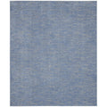 Nourison Essentials Indoor/Outdoor Blue/Grey 8 x 10 Area Rug, Easy Cleaning, Non Shedding, Bed Room, Living Room, Dining Room,