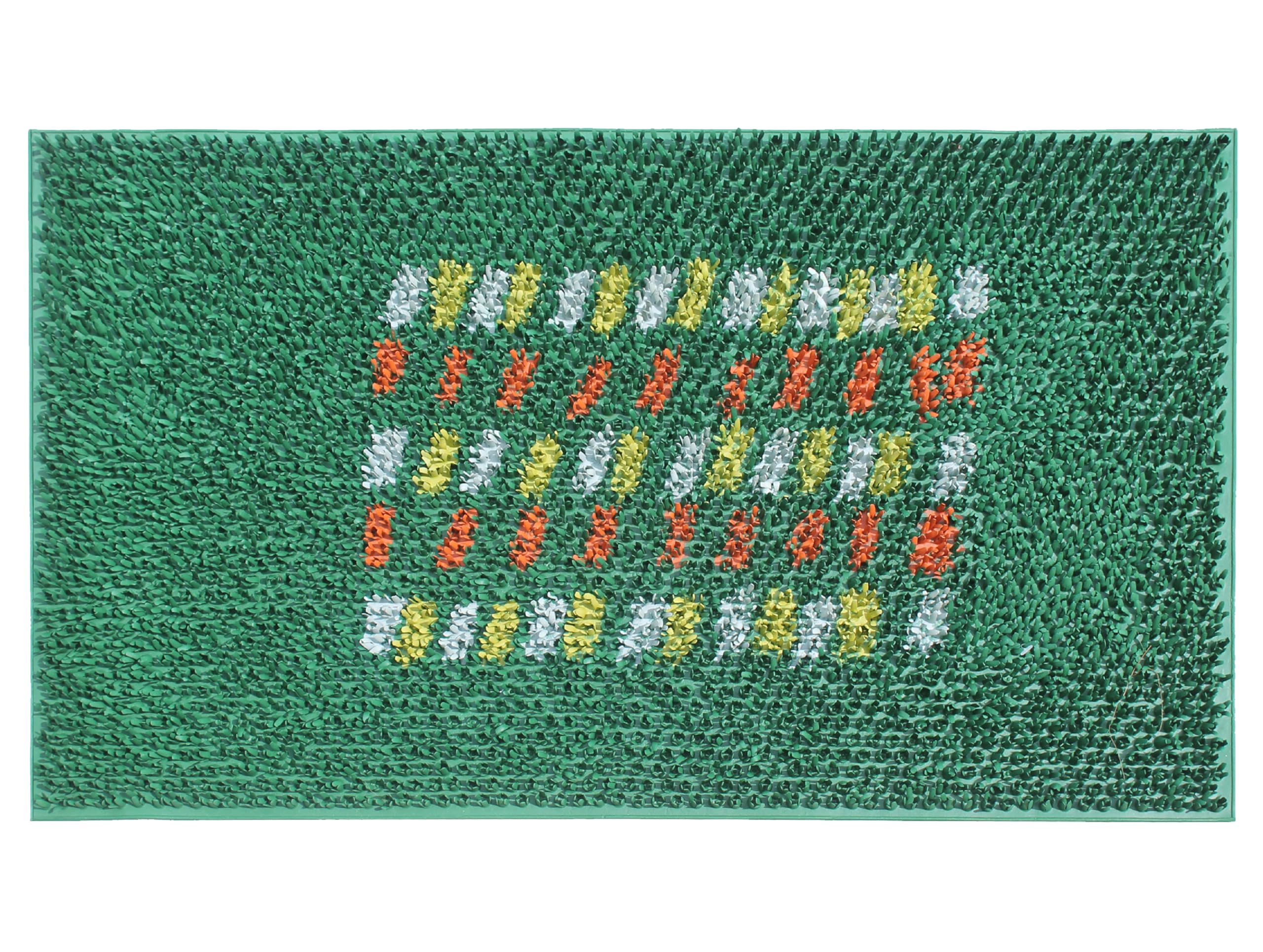 A1HC Pin Doormat for Outdoor Entrance, Fun Designed Floor, Welcome Front Door Indoor Non-Slip Backing Rubber Mat for Outside, 18