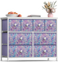 Sorbus Fabric Dresser for Kids Bedroom - Chest of 8 Drawers, Storage Tower, Clothing Organizer, for Closet, for Playroom, for Nu