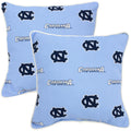 College Covers Outdoor Decorative Pillow Pillow, 16 X 16, North Carolina Tar Heels 2 Count