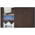 Durable Corporation-654S48 Wipe-N-Walk Vinyl Backed Indoor Carpet Entrance Mat, 4 x 8, Brown