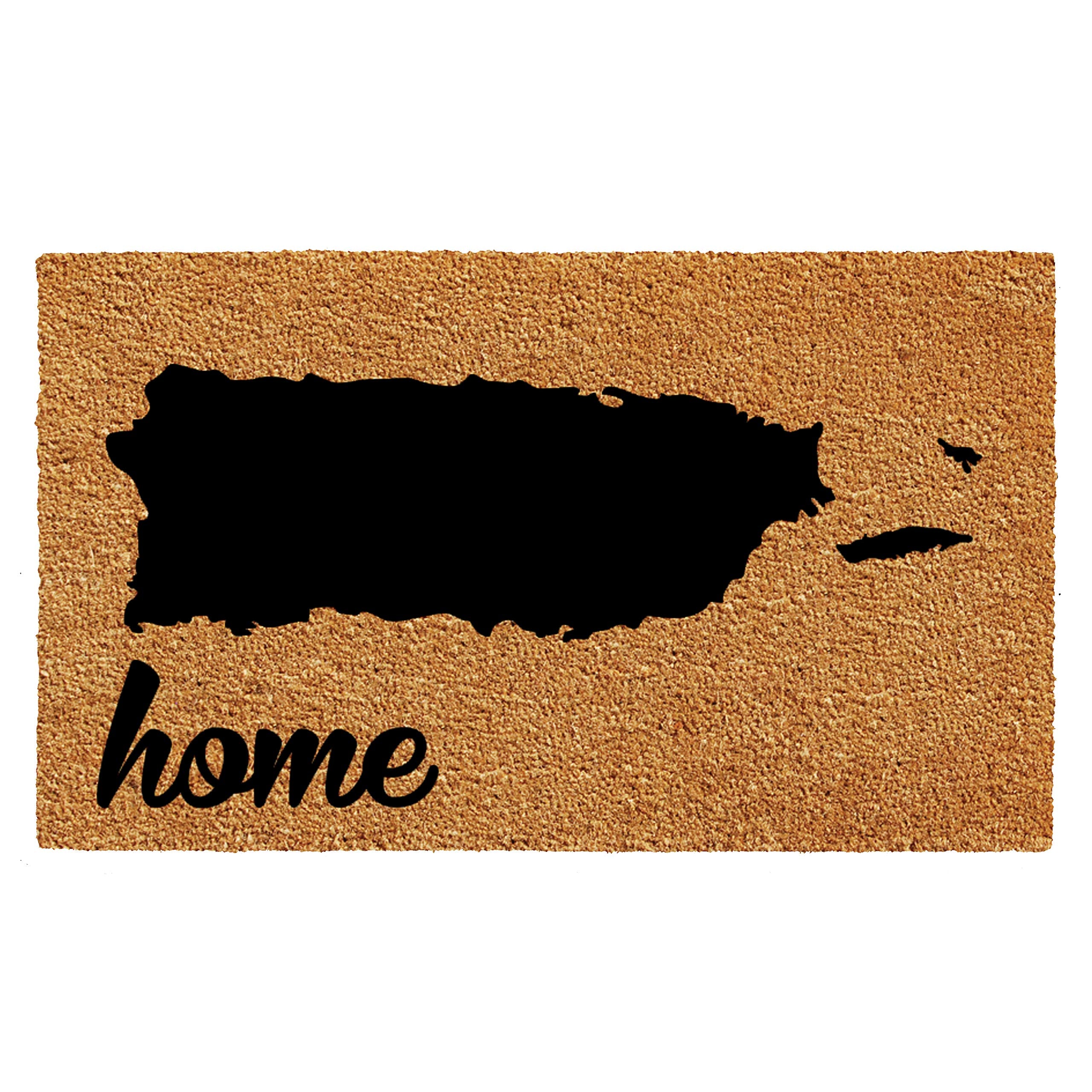 Calloway Mills 105491830 Puerto Rico Doormat, 18 x 30, Natural/Black