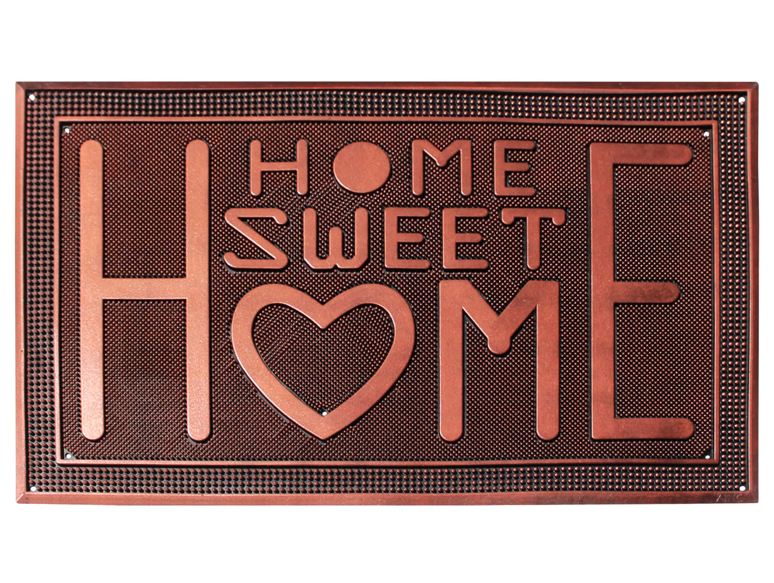 A1 Home Collections A1HC Rubber Pin Welcome Door Mats 24X39 for Outdoor Entrance,Fun Designed Floor Mat, Welcome Mats for Front 
