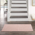 Nourison Essentials Indoor/Outdoor Pink 2 x 4 Area Rug, Easy Cleaning, Non Shedding, Bed Room, Living Room, Dining Room, Backy