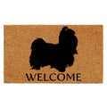 Calloway Mills AZ105651729 Shih Tzu Doormat, 17 x 29, Natural/Black