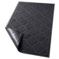 LuxStep Door Mat Large 24x36 Inch Indoor Outdoor Doormat, Non-Slip Low-Profile Design Floor Mat, Front Door Welcome Mat for Entr
