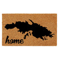 Calloway Mills 105481830 St. Thomas Doormat, 18 x 30, Natural/Black