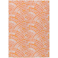Addison Rugs Surfside ASR37 Peach 9 x 12 Indoor Outdoor Area Rug, Easy Clean, Machine Washable, Non Shedding, Bedroom, Living 