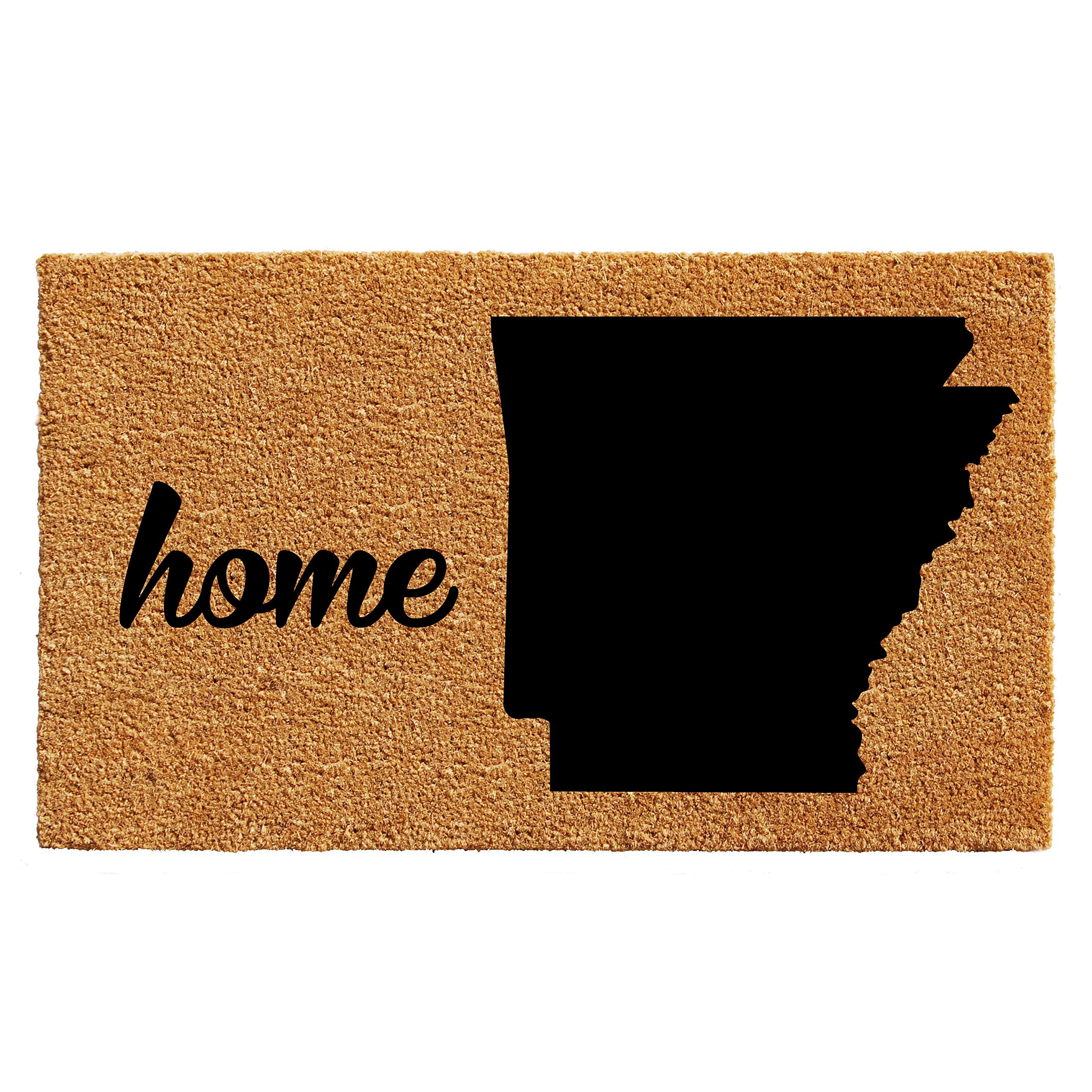 Calloway Mills 105162436 Arkansas Doormat, 24 x 36, Natural/Black
