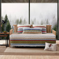 Eddie Bauer - Daybed Set, Reversible Cotton Bedding with Matching Shams & Decorative Pillow Cover, Lightweight Home Decor for Al