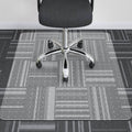HOMEK Office Chair Mat for Low Pile Carpeted Floors - 45    x 53    Clear Carpet Chair Mats for Home & Office, Studded Floor Mat