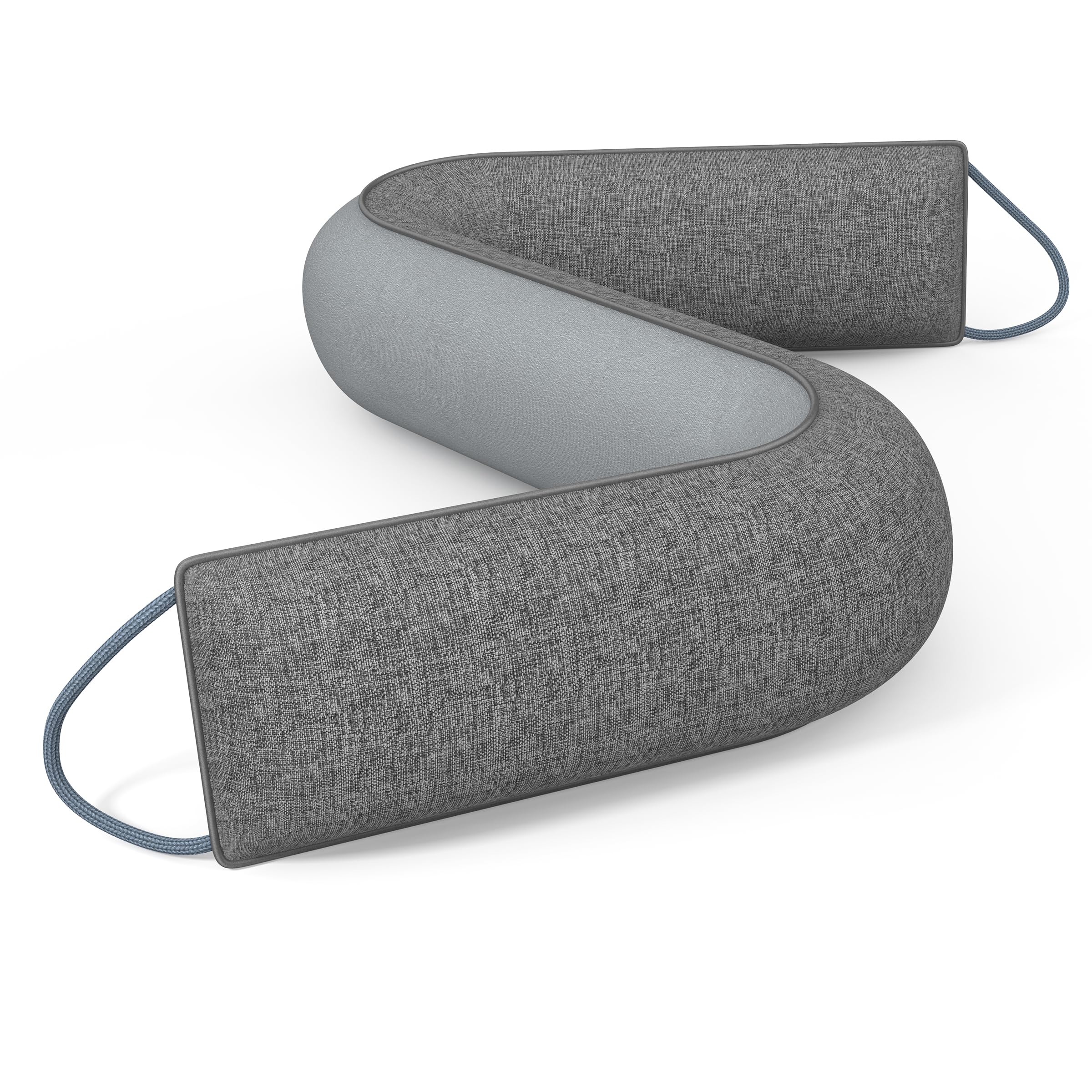HADOR Door Draft Stopper 36 Inch, Weighted Under Door Snake Cold Air Noise Wind Blocker, Heavy Duty Sound Proof Bottom Filler Co