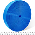 Lumpro Vinyl Straps for Patio Chair Repair Kit 2   Wide 50 Ft Long Replacement Straps + 50 Free Rivets for Outdoor Lawn Furnit