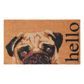 Calloway Mills 109661729 Fawn Pug Doormat 17 x 29