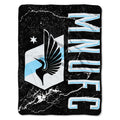 The Northwest Company MLS Sporting Kansas City Micro Raschel Throw Blanket, 46 x 60, Concrete