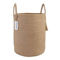 XUANGUO Rope Laundry Basket Laundry Hamper for Clothes Woven Storage Basket for Living Room Bedroom Boho Tall Rope Baskets for B