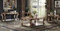 acme Vendome Coffee Table in Gold Patina Finish 83000