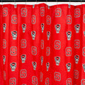 College Covers Everything Comfy North Carolina State Wolfpack Bright and Colorful Shower Curtain Cover, 70 x 72