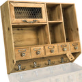 Farmhouse Medicine Cabinet Organizer - Gorgeous Medicine Cabinets for Bathroom, Above Toilet Storage Cabinet or Bathroom Storage