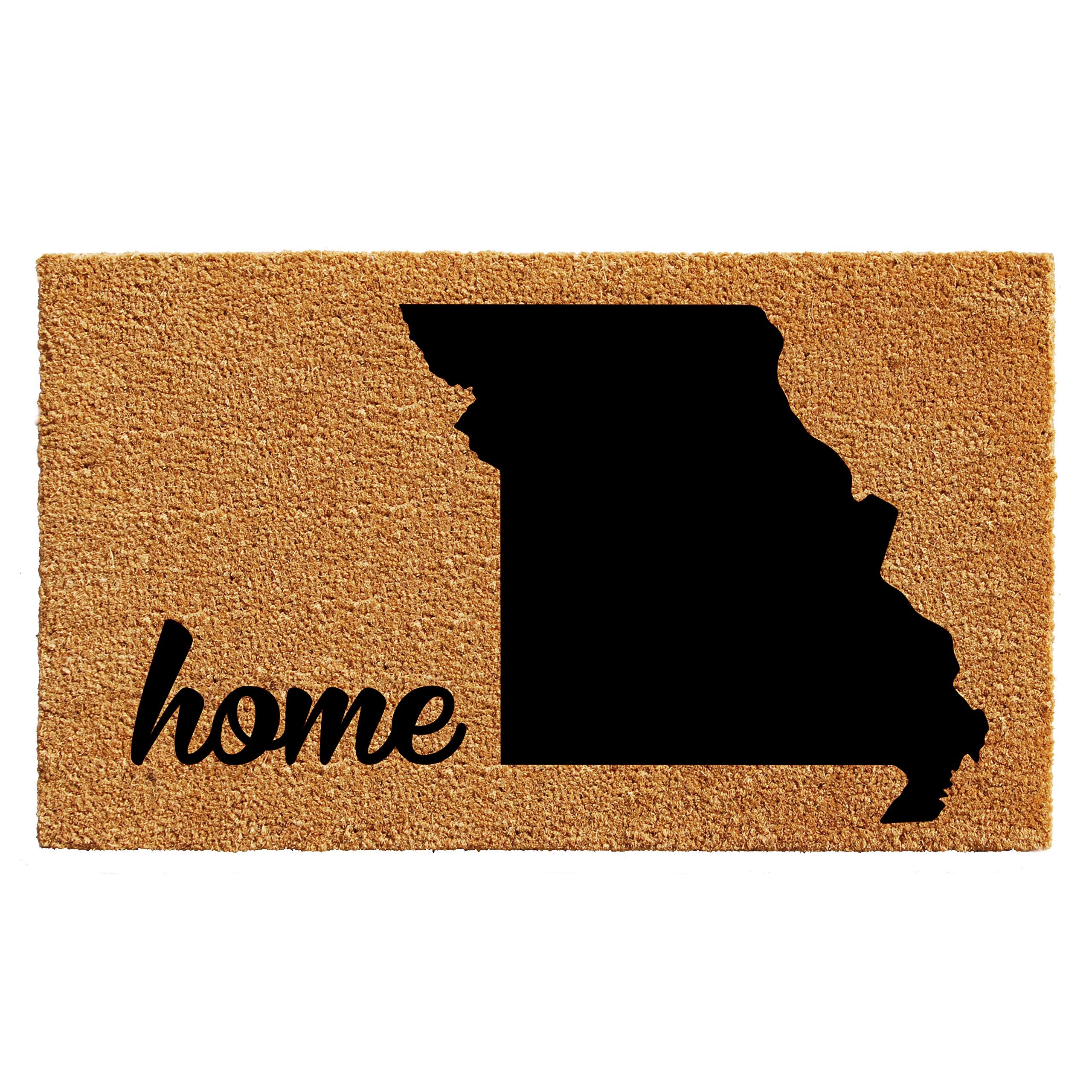 Calloway Mills 105292436 Missouri Doormat, 24 x 36, Natural/Black