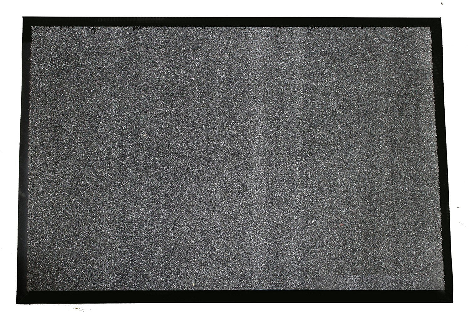 Durable Corporation-654S46 Wipe-N-Walk Vinyl Backed Indoor Carpet Entrance Mat, 4 x 6, Charcoal