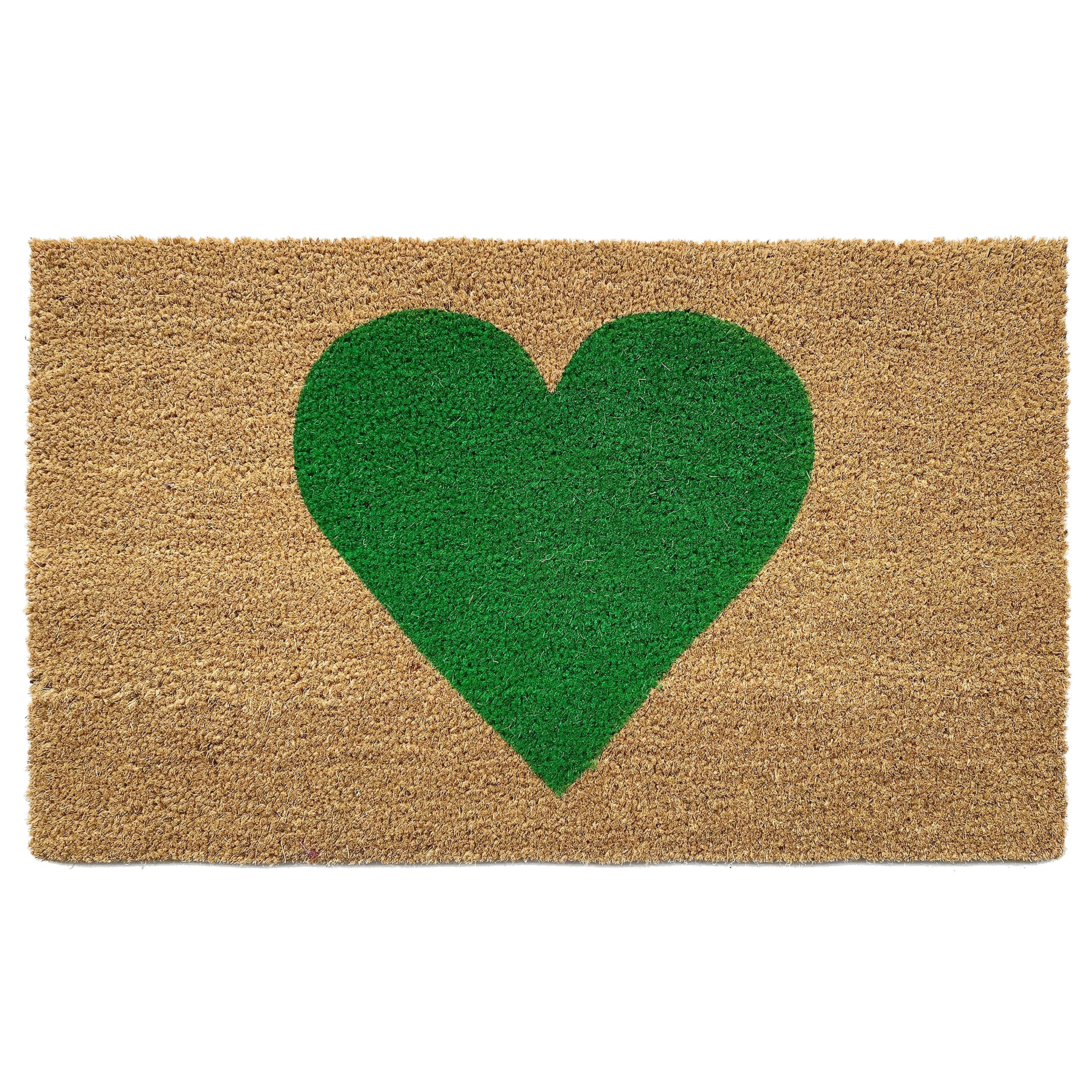 Calloway Mills Madison Heart Doormat (Green, 24 x 36)