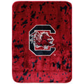 College Covers Everything Comfy South Carolina Gamecocks Soft and Warm Huge Raschel Throw Blanket, 86 x 63