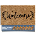 Barnyard Designs Doormat Welcome Mat for Outdoors, Large Front Door Entrance Mat, 30x17, Brown (Welcome)