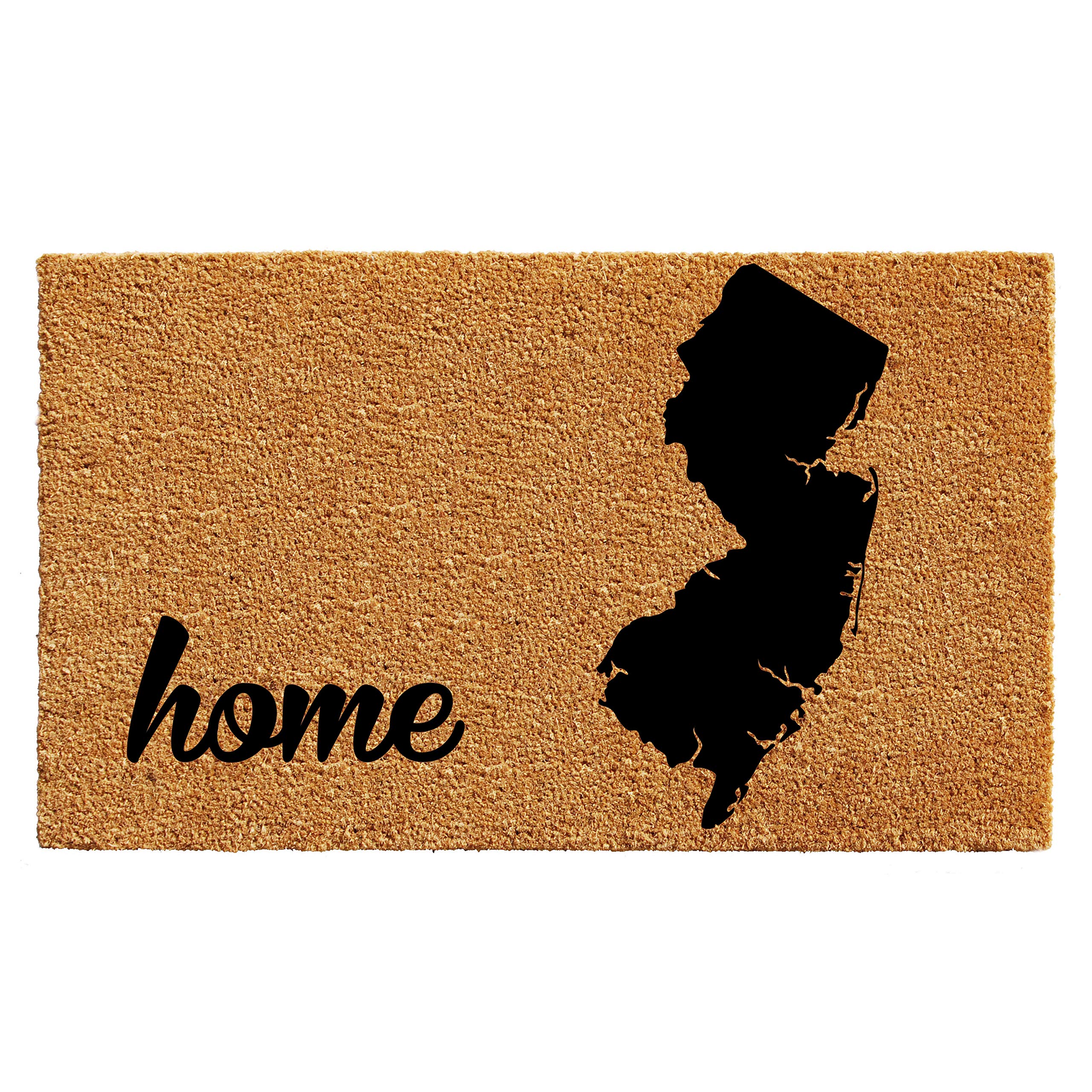Calloway Mills 105342436 New Jersey Doormat, 24 x 36, Natural/Black