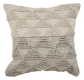 LR Home Gradient Throw Pillow, 18 x 18, Gray/Natural