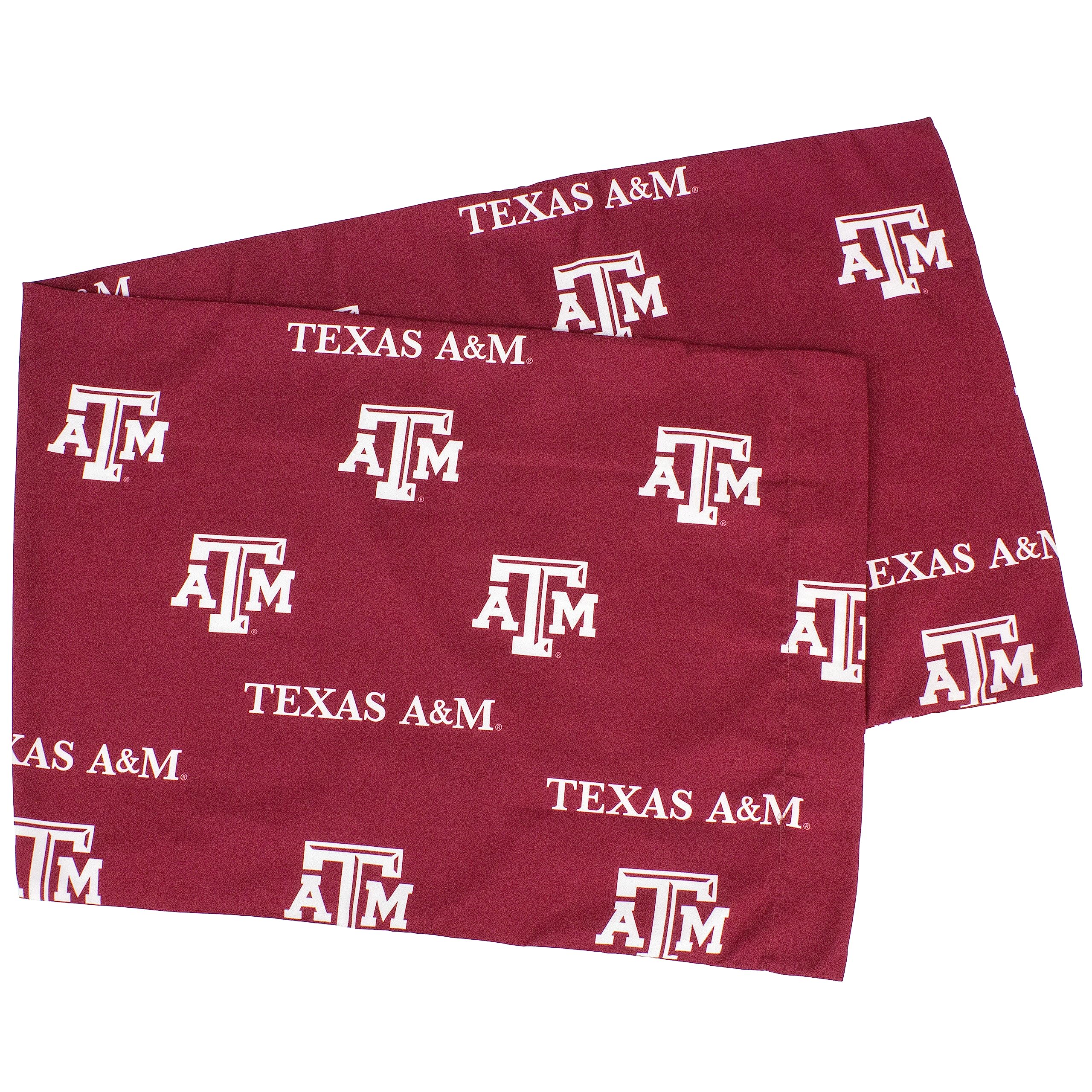 College Covers Everything Comfy Texas A&M Aggies Printed Body Pillow, 20 x 60