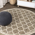 JONATHAN Y SMB109A-8R Trebol Moroccan Trellis Textured Weave Indoor/Outdoor Area Rug, Modern, Bohemian, Contemporary for Bedroom