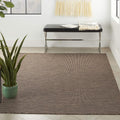 Nourison Positano Indoor/Outdoor Natural 3 x 5 Area Rug, Easy Cleaning, Non Shedding, Bed Room, Living Room, Dining Room, Back