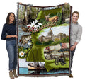 Pure Country Weavers State of Mississippi Blanket - Gift Tapestry Throw Woven from Cotton - Made in The USA (72x54)