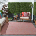 Nourison Positano Indoor/Outdoor Rainbow 8 x 10 Area Rug, Easy Cleaning, Non Shedding, Bed Room, Living Room, Dining Room, Bac