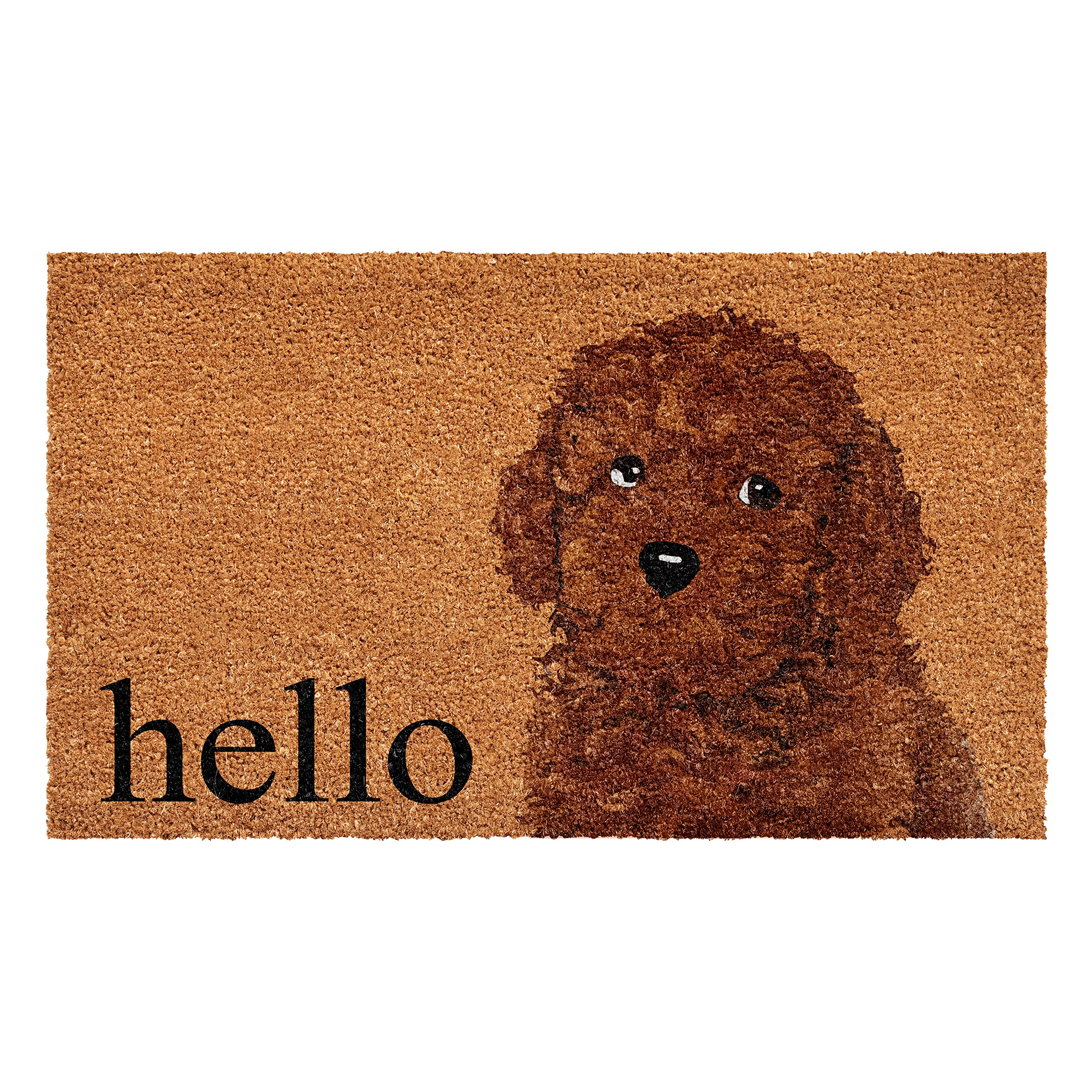 Calloway Mills Brown Toy Poddle Doormat (17 x 29)
