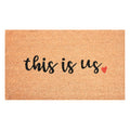 Calloway Mills AZ105891729 This is Us Doormat, 17 x 29, Natural/Black